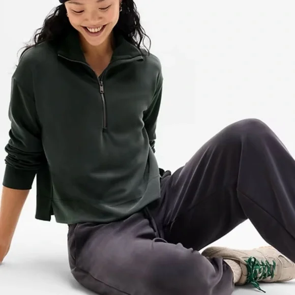 athleta sea soft quarter zip pullover - Picture 2 of 11